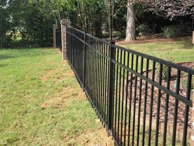 Aluminum Fence Installation