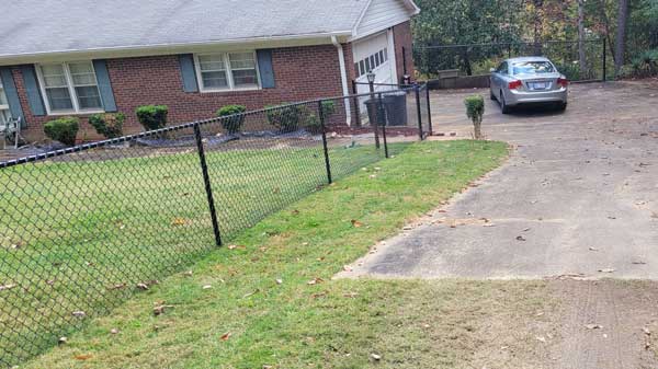 Chain Link Fence Installation Project